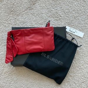 Jil Sander clutch